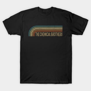 The Chemical Brothers Retro Stripes T-Shirt